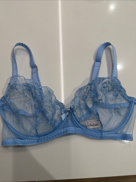Agent Provocateur Other - Agent Provocateur NWOT Jayce Plunge Underwired Bra Baby Blue Size 32E